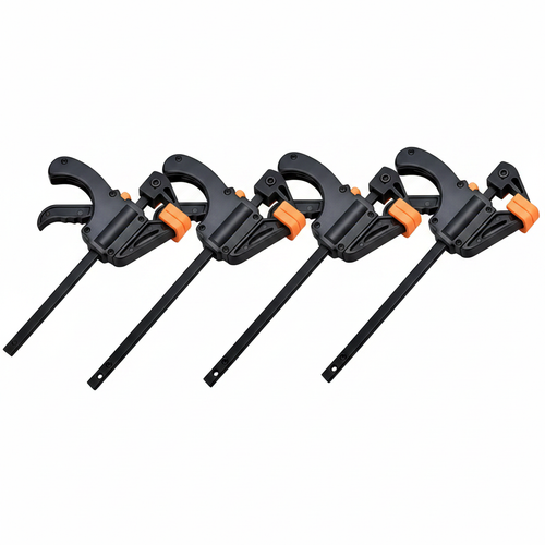 4-Pack F Clamps - Clean