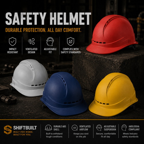 ShiftBuilt AirFlow Vented Hard Hat