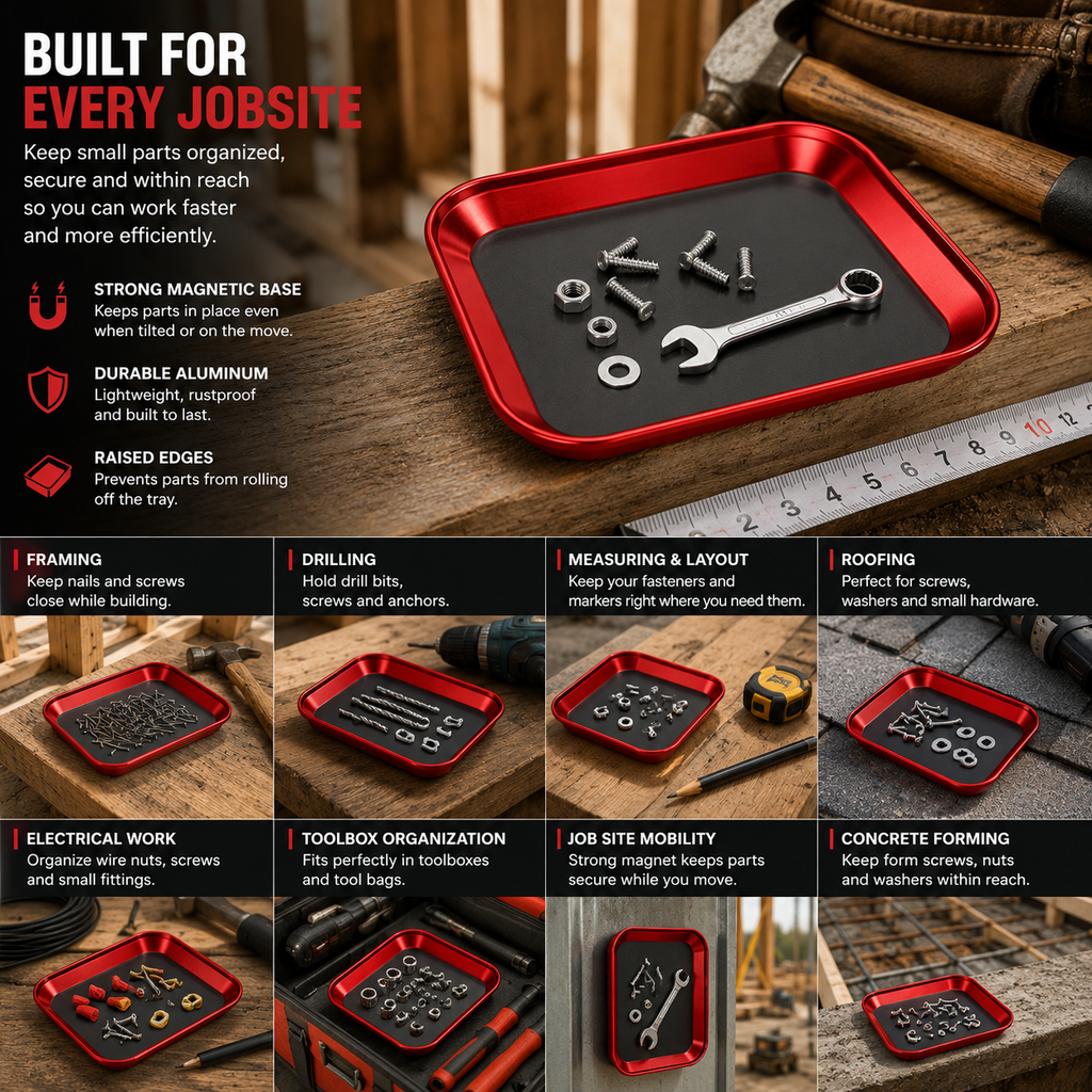 ShiftBuilt Magnetic Parts Tray