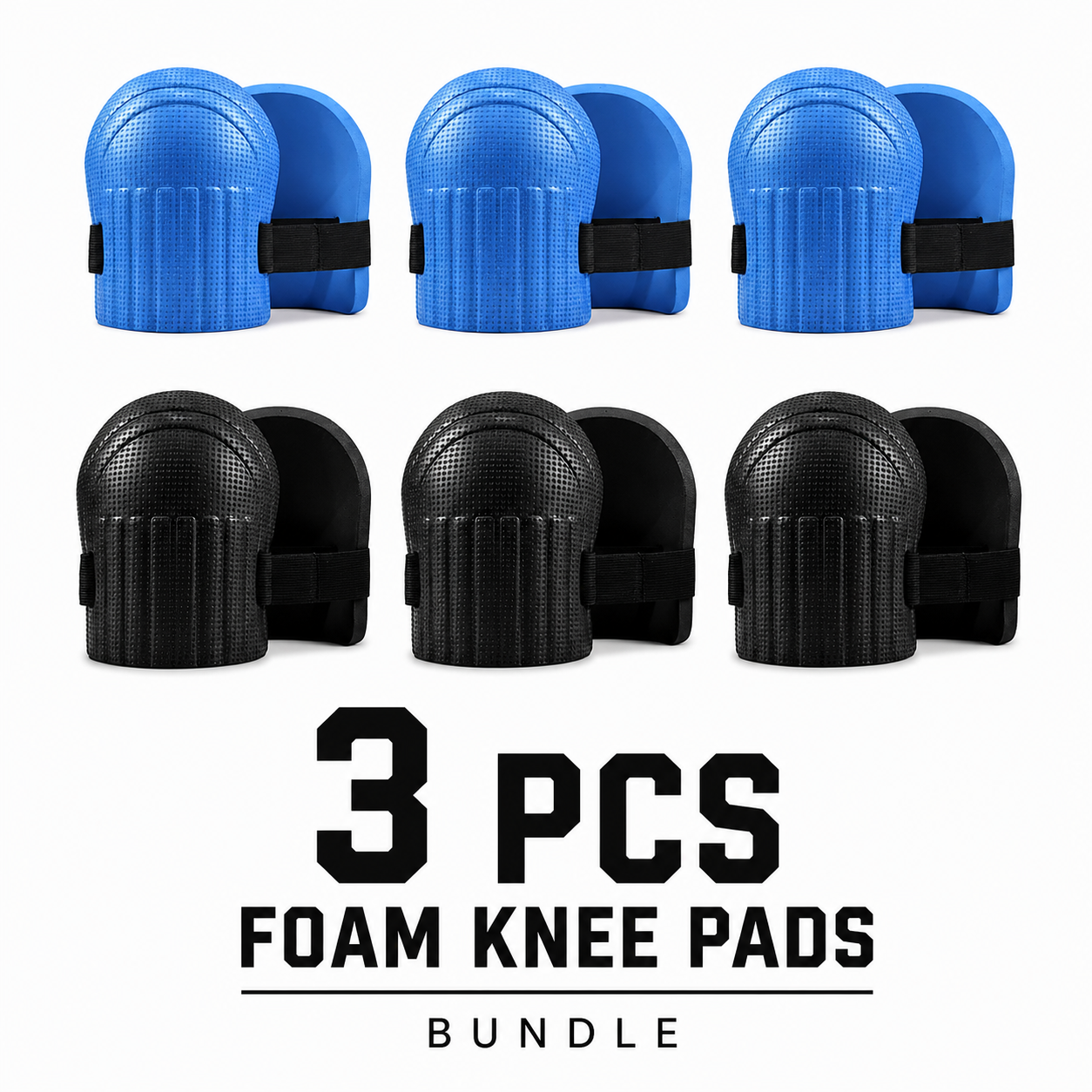 ShiftBuilt Foam Knee Pads 3 pack
