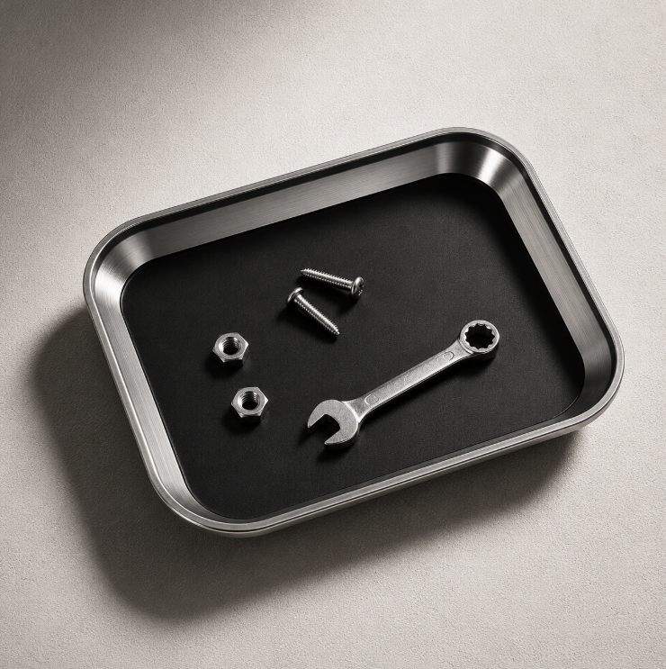 ShiftBuilt SecureHold Magnetic Parts Tray