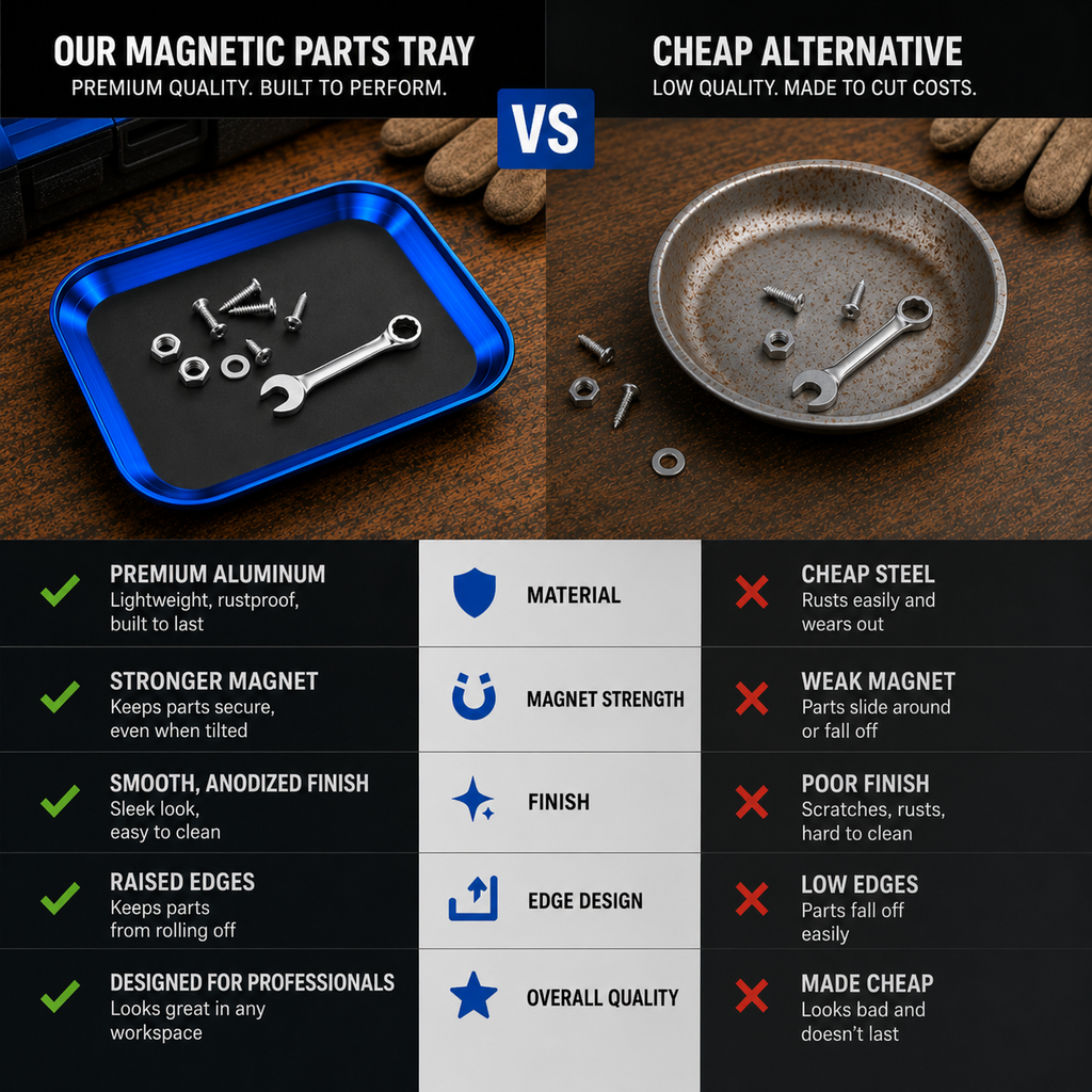 ShiftBuilt SecureHold Magnetic Parts Tray