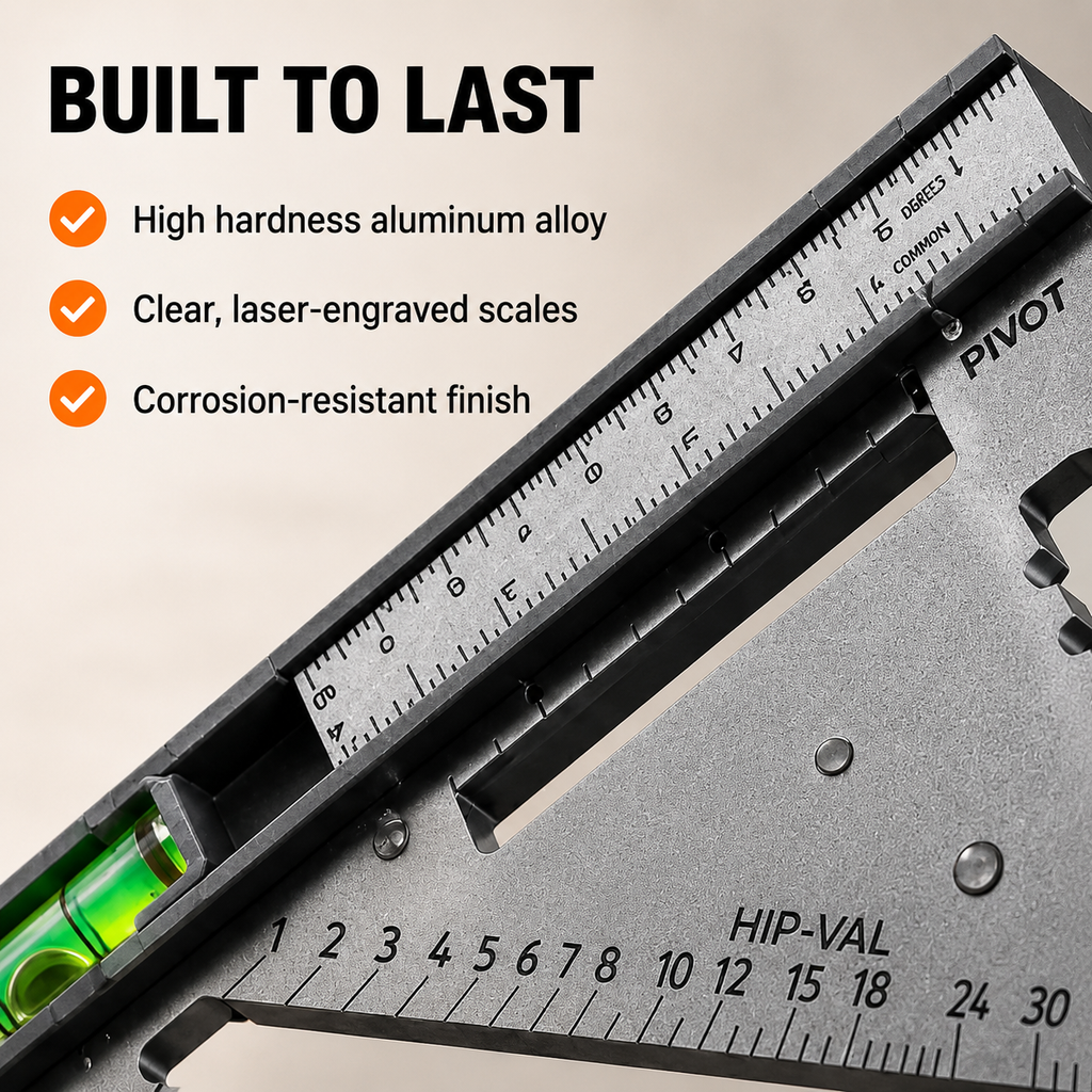 ShiftBuilt MultiMark 7-in-1 Speed Square