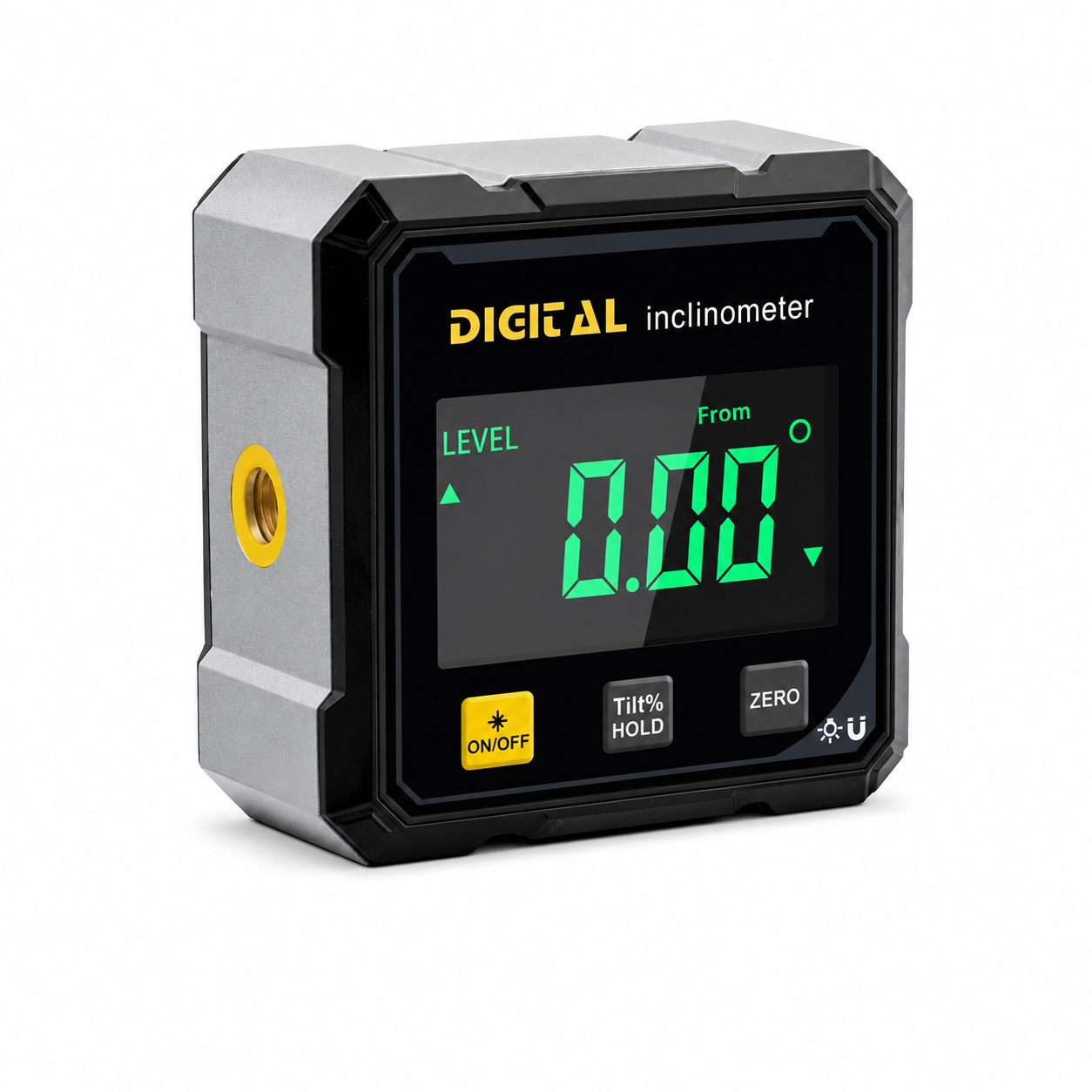 ShiftBuilt Digital Magnetic Angle Finder & Inclinometer – Rechargeable Electronic Level
